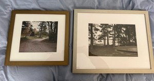 B2-Pair of Professionally Framed, Hand-Signed Landscape Prints by S. Malzahn