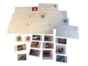 UK-US Postal Stationery & Wildlife Stamp Collection