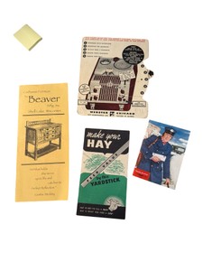 UK-Mid-Century Ephemera & Advertising Booklet
