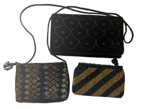 UK-Vintage Beaded & Velvet Evening Purses