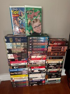 UM-Huge VHS Tape Movie Lot