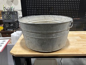 Galvanized Tub