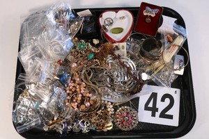 Large Lot of Costume Jewelry