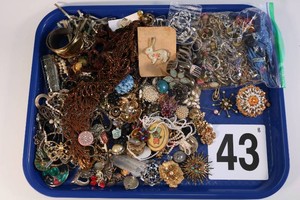 Large Lot of Costume Jewelry