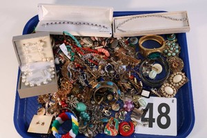 Large Lot of Costume Jewelry