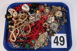 Large Lot of Costume Jewelry