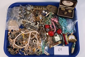 Large Lot of Costume Jewelry