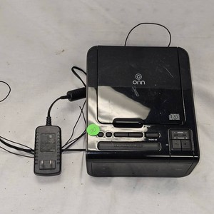 Onn Alarm ClockCD Player-works