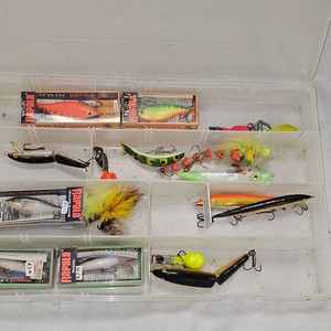 Tackle Box Full of Rapalas