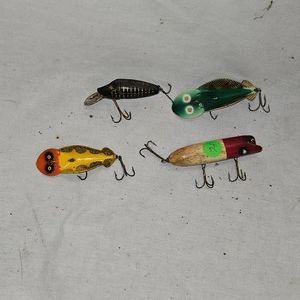 Lot of Antique Fishing Lures