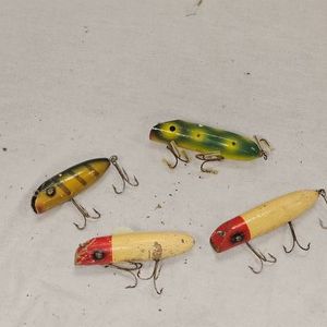 Lot of Antique Fishing Lures