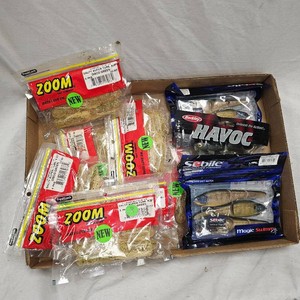 Lot of Plastic Lures, Zoom, Sebile