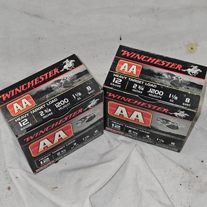 Winchester AA 12ga #8, 2 Boxes