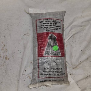 25lb Bag #8.5 Shot Lead Shot, Unopened