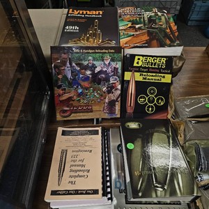 Huge Lot of Reloading Manuals and Books