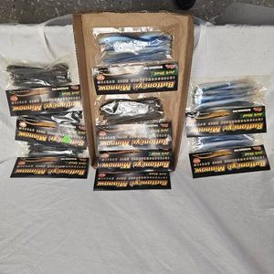 Large Lot of Buttoneye Minnow Jerk Shads