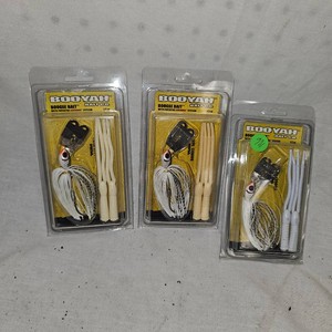 Lot of Booyah Chatter Baits -White-Qty 3
