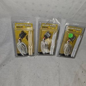 Lot of Booyah Chatter Baits -White-Qty 3