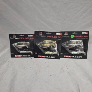 Lot of 3 As New Live Target Bait Ball Spinners