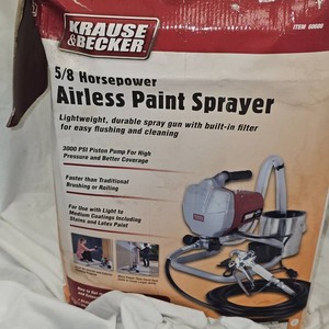 Krause and Becker Airless Paint Sprayer