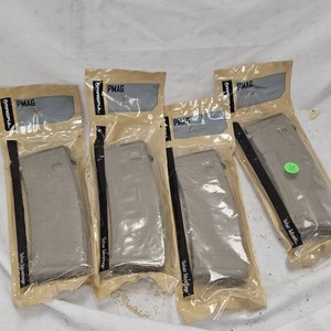 Lot of 4 New Magpul AR15 30Rd Magazines