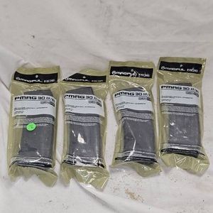 Lot of 4 New Magpul AR15 30Rd Magazines