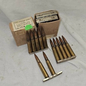 8mm Mauser, 42 Rds on Stripper Clips
