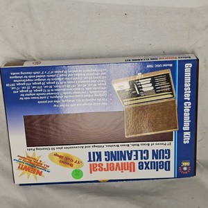 DAC Deluxe Gun Cleaning Kit in Cherry Wood Case, Qty 2, Like New Unused