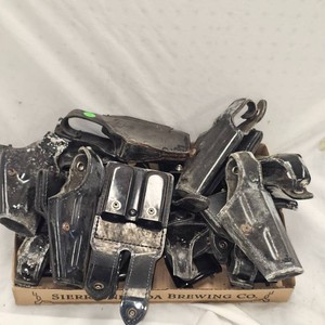Huge Lot of Holsters & Mag Pouches from Law Enforcement Beretta 92