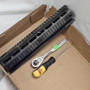 AR15 Quad Rail and Craftsman 38 Ratchet