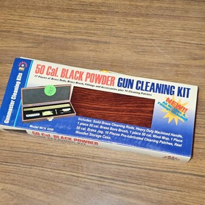 New, Deluxe 50 Cal Black Powder Gun Cleaning Kit