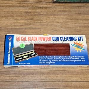 New, Deluxe 50 Cal Black Powder Gun Cleaning Kit