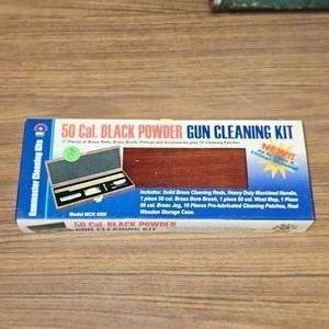 New, Deluxe 50 Cal Black Powder Gun Cleaning Kit