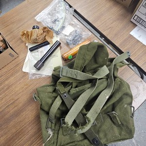 European Military Ammo Bag and Cleaning Misc
