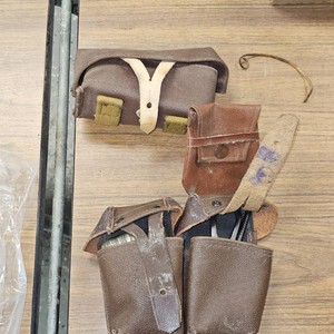Russian Mosin Nagant WW II Ammo Pouch, Cleaning Kits(2)
