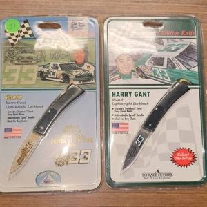 2-Nascar Lockback Knives