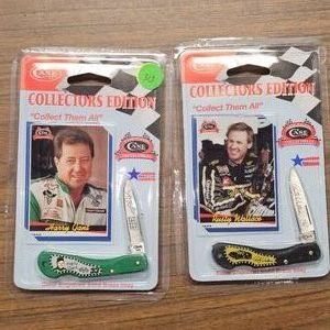 2-Case Nascar Lockback Knives