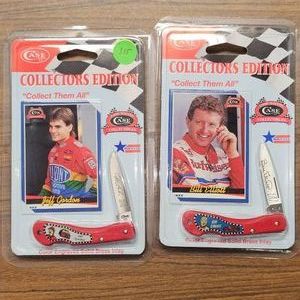 2-Case Nascar Lockback Knives