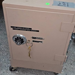 The Victor-Rolling Floor Safe, Very Nice, Has Key and Combo