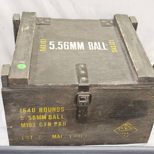Military 5.56 M193 Ammo Crate
