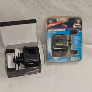 Lot of 2 Classic New Baitcasting Reels in Original Boxes