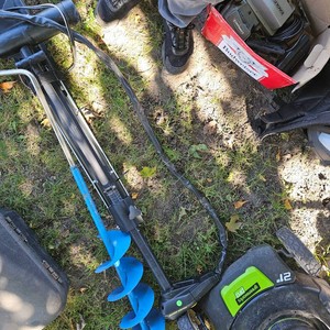MinnKota Edge 12 Volt Bow Mount Trolling Motor wIce Auger