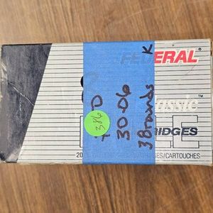 RemingtonFederal 30.06 Ammo 38 Rounds, 180gr