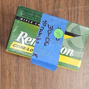 Remington 30.06 Ammo, 40 Rounds, 150gr