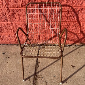 Mid-Century Emu Rio Italian Wire Mesh Patio Chair