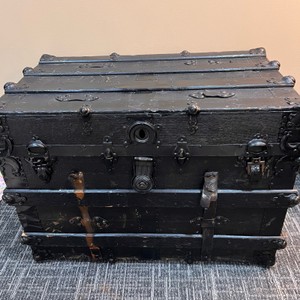 Wm. Lorenz Antique Steamer Trunk