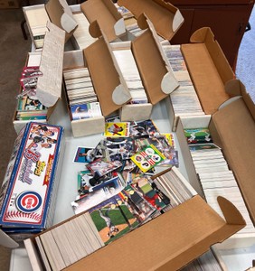 Huge Lot of 11 Boxes of Baseball Cards