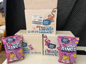 LesserEvil Cosmic Rings Berry Blast Organic Snacks (Lot of 3)