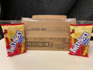 Twizzlers Filled Twists Sweet & Sour 7 Oz - Case of 12 Bags