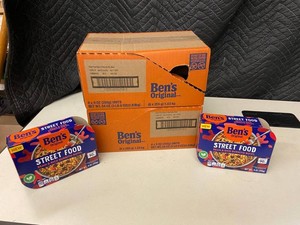 Bens Original Street Food Bean & Rice Burrito Bowls - 2 Cases